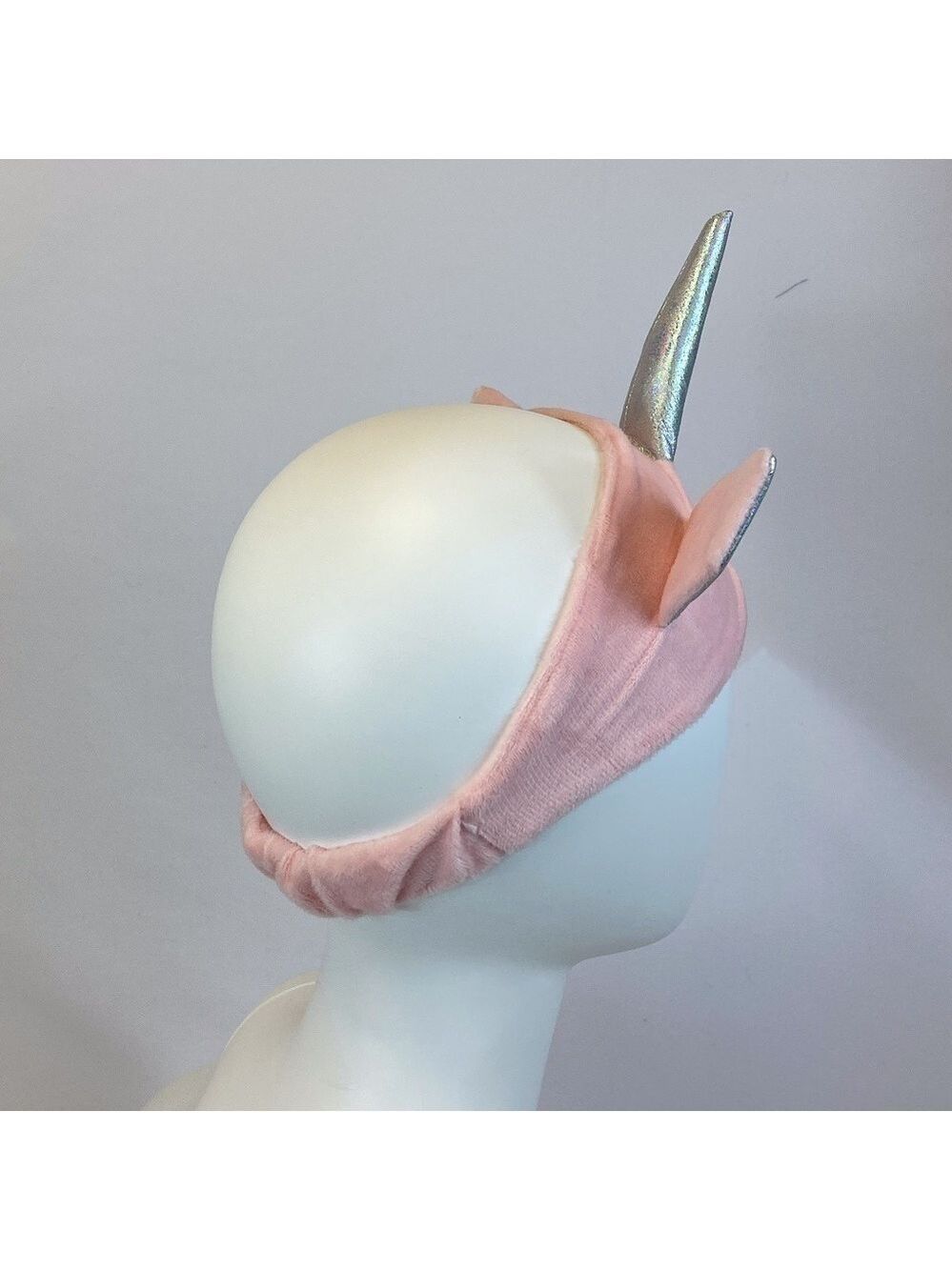25 pac -Pink fleece Unicorn Spa Headband NE… - Picture 3 of 3